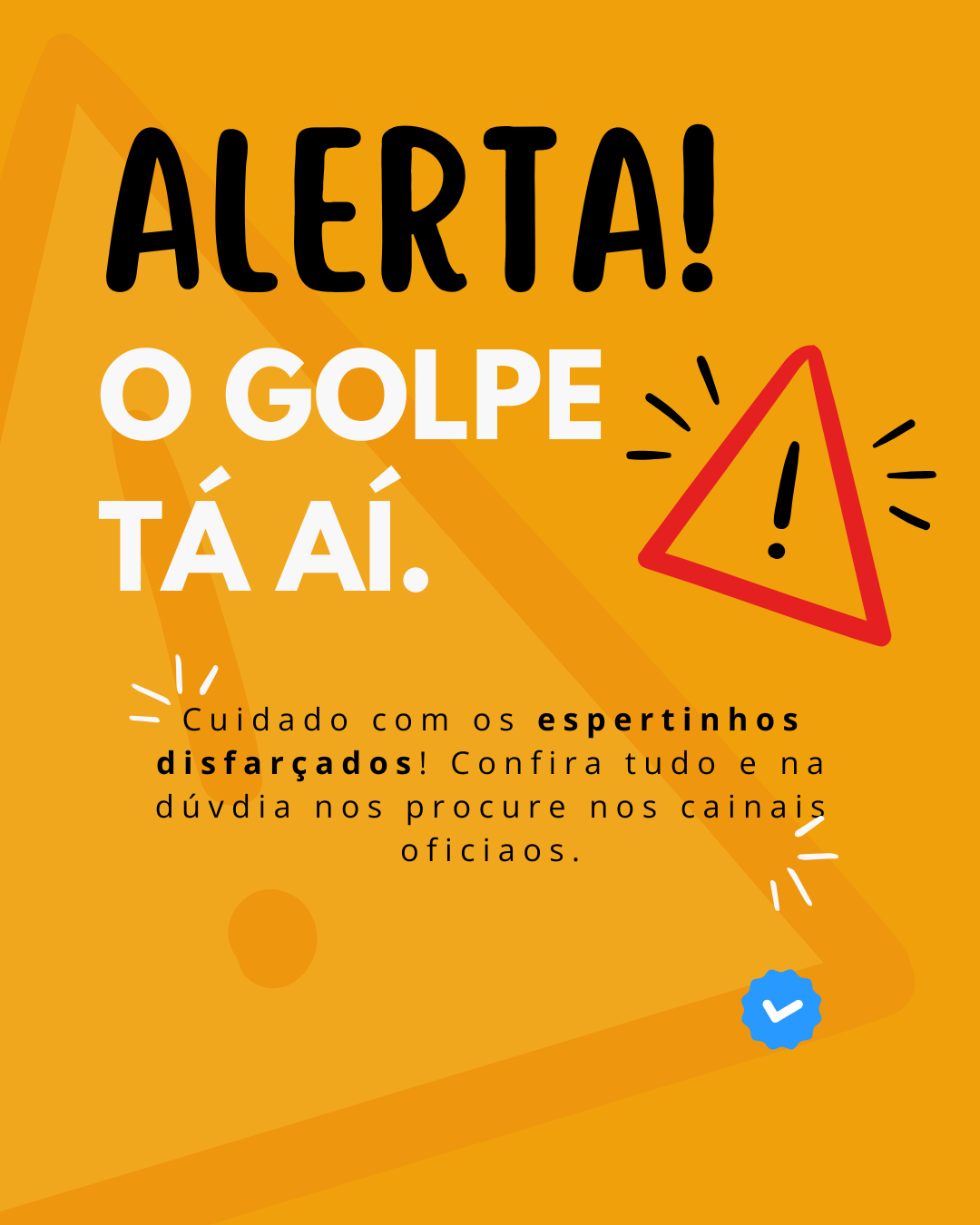CUIDADO! GOLPE DO BOLETO!